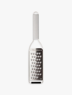 Microplane Stainless Steel Professional Series Coarse Stainless-steel Grater In Metallic