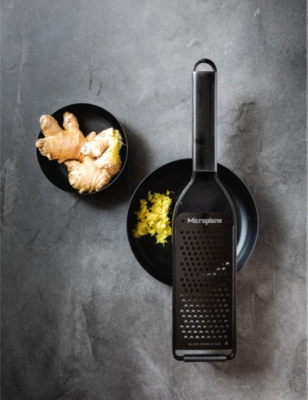 Microplane Black Sheep Coarse Stainless-steel Grater In Stainless Steel