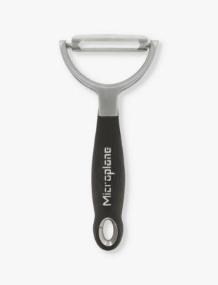 Microplane Professional Y Straight Blade Stainless-steel Peeler In Stainless Steel
