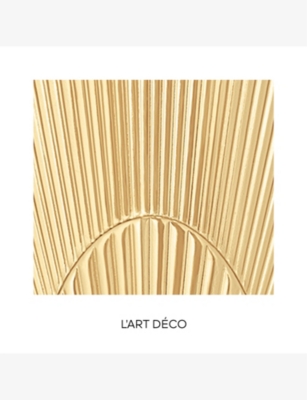 Guerlain Lart Deco Rouge G Les Studs Metal Lipstick Case In Lart Deco