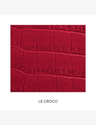 Guerlain Croc-embossed Contour G Lipstick Case In Le Croco