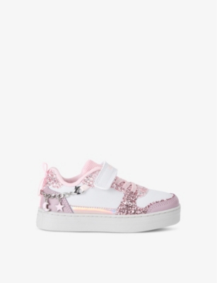 LELLI KELLY: Kids' Gioiello gem-embellished woven trainers