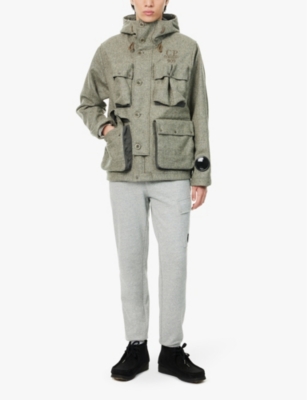 CP COMPANY: Shetland Millie patch-pocket wool coat