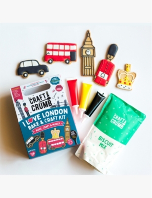 CRAFT & CRUMB: I Love London bake and craft kit 260g