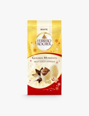 FERRERO: Golden Moments praline white chocolate 90g
