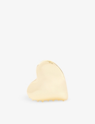 LELET NY - Gigi Heart 14ct yellow-gold plated brass metal mega 