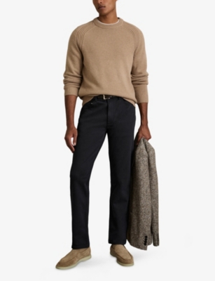 Reiss Mens Stay Navy Picton Slim-fit Stretch-denim Jeans