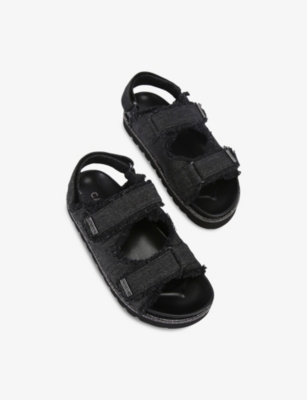 CARVELA WOMENS CARVELA DAZZLE DENIM SANDALS 