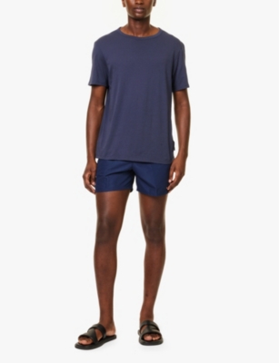 "Essential 5"" Volley drawstring waistband straight leg regular-fit swim shorts"