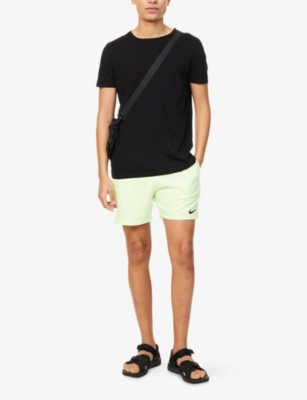NIKE: "Nike Logo Tape 5"" Volley drawstring waistband straight leg regular-fit swim shorts"