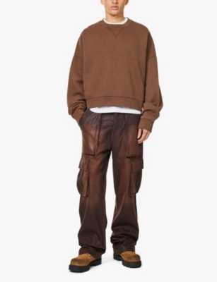 ENTIRE STUDIOS: Boxy-Fit Crew-Neck Cotton Sweatshirt