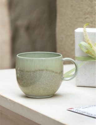Villeroy & Boch Perlemor Alga  Glazed Porcelain Mug 290ml