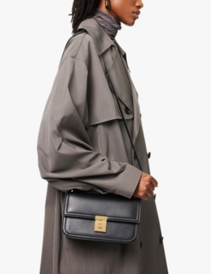 Demellier Paris Crossbody Smooth Leather Bag