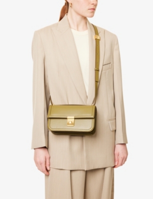 DEMELLIER: Paris leather shoulder bag