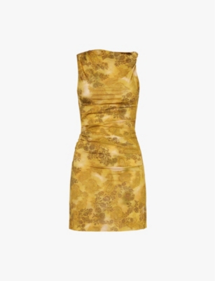BEC & BRIDGE - Rianna floral-paisley-print slim-fit stretch-woven mini dress  | Selfridges.com