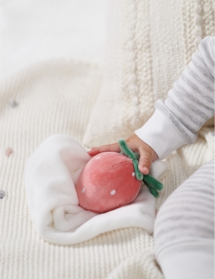 THE LITTLE WHITE COMPANY: Strawberry Soft Comforter 25cm