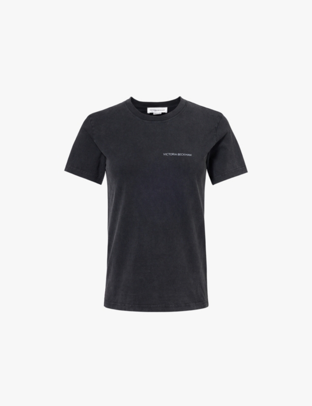 Shrunken logo-print organic-cotton jersey T-shirt