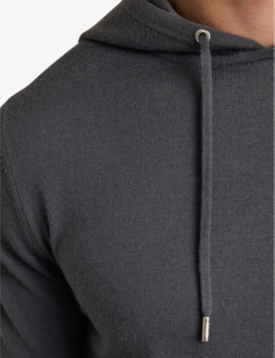 Holland Long-Sleeve Knitted Wool Hoody