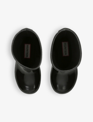 HUNTER KIDS' FIRST GLOSS RUBBER WELLINGTON BOOT 