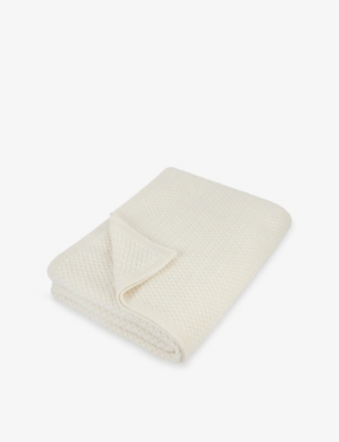 THE WHITE COMPANY: Manon Wool-Blend Throw 140cm x 200cm
