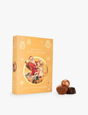 HOUSE OF DORCHESTER: Classic Chocolate Assortment selection book 100g