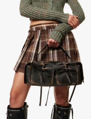 ACNE STUDIOS: Multipocket Vintage leather shoulder bag