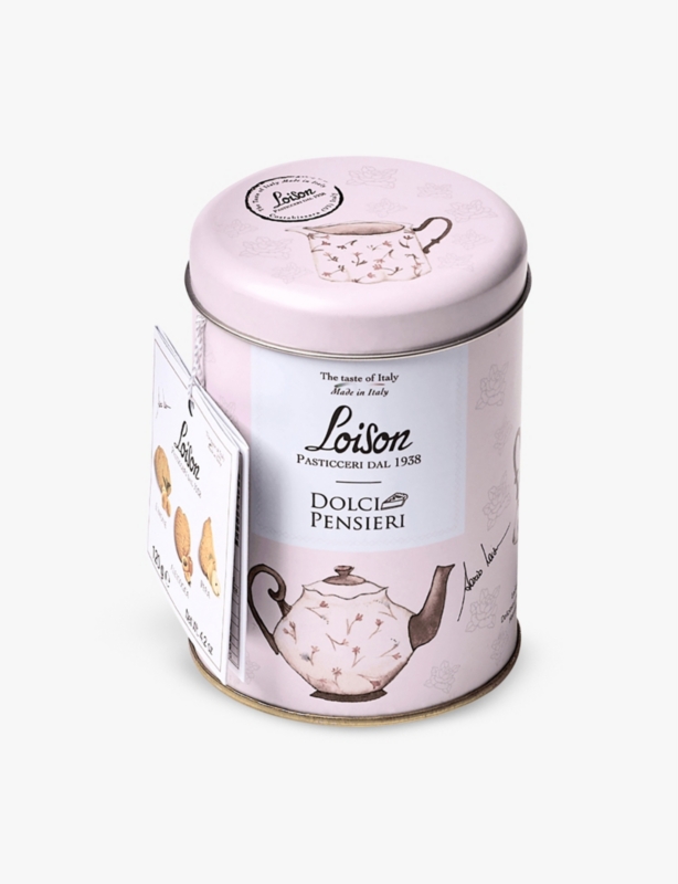 Loison Lemon, Apricot and Pear assorted biscuit tin 120g