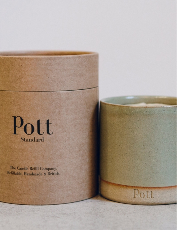 Sage Pott Eden refillable scented candle 290g