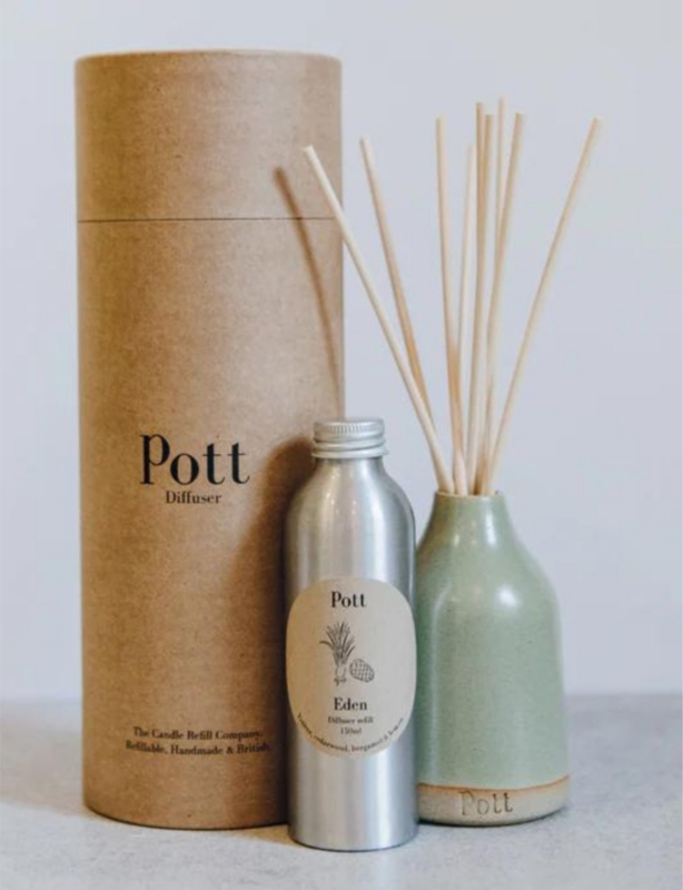 Sage Pott Eden refillable diffuser set 150ml