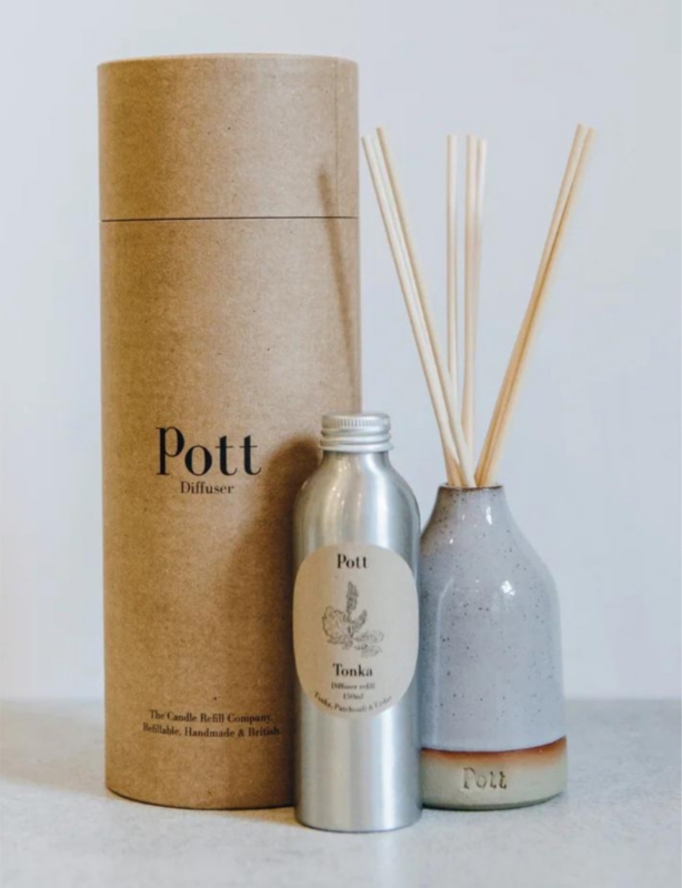 Heather Pott Tonka refillable diffuser set 150ml