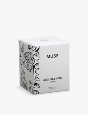 AUGUST&PIERS: Muse wax scented candle 340g