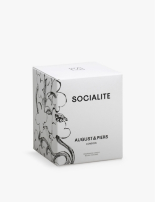 AUGUST&PIERS: Socialite wax scented candle 340g