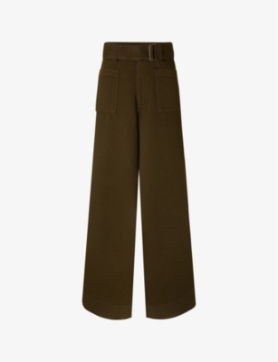 SOEUR: Vagabond wide-leg cotton trousers