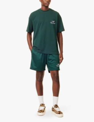 COLE BUXTON: International brand embroidery relaxed-fit cotton-jersey T-shirt