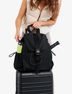 Beis Womens In Black Sport Shell Backpack In In Black
