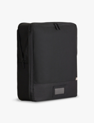 BEIS IN BLACK COMPRESSION WOVEN AND MESH PACKING CUBES SET OF SIX 