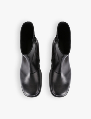 Our Legacy Round-head Short Boots In Black