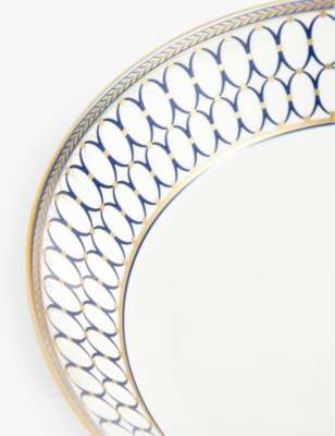 WEDGWOOD: Renaissance Gold bone-china pasta bowl 24cm