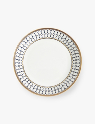 WEDGWOOD: Renaissance Gold bone-china pasta bowl 24cm