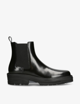 Shop Givenchy Mens Black Show Leather Chelsea Boots