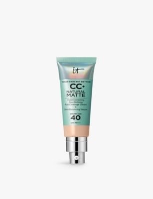 It Cosmetics Fair Light Your Skin But Better Natural Matte Spf 40 Cc+ Foundation 32ml In Fair Light