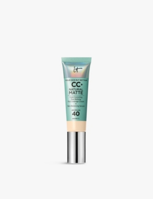 It Cosmetics Fair Warm Your Skin But Better Natural Matte Spf 40 Cc+ Foundation 32ml In Fair Warm