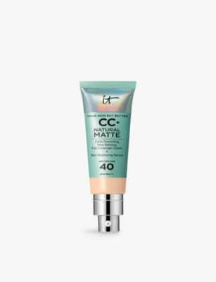 It Cosmetics Fair Your Skin But Better Natural Matte Spf 40 Cc+ Foundation 32ml In Fair
