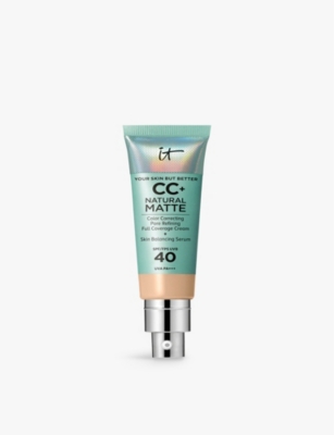 IT COSMETICS LIGHT YOUR SKIN BUT BETTER NATURAL MATTE SPF 40 CC+ FOUNDATION 32ML 