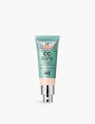 It Cosmetics Porcelain Your Skin But Better Natural Matte Spf 40 Cc+ Foundation 32ml In Porcelain