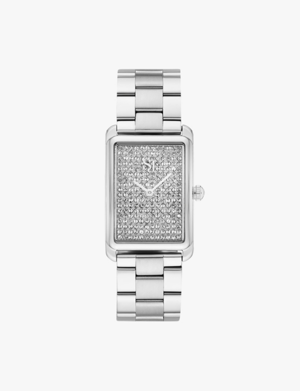 SJ-W1033-CZ Santina stainless-steel and zirconia quartz watch