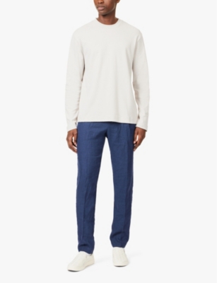 SUNSPEL: Regular-fit long-sleeve cotton T-shirt
