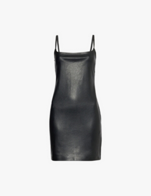chinese dress ladies Women’s Ana de Armas Leather Dress by LeatherCult main image 0