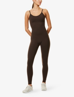 ALO YOGA: One and Done camisole stretch-jersey unitard
