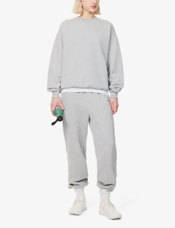 Accolade Round-Neck Cotton-Blend Sweatshirt